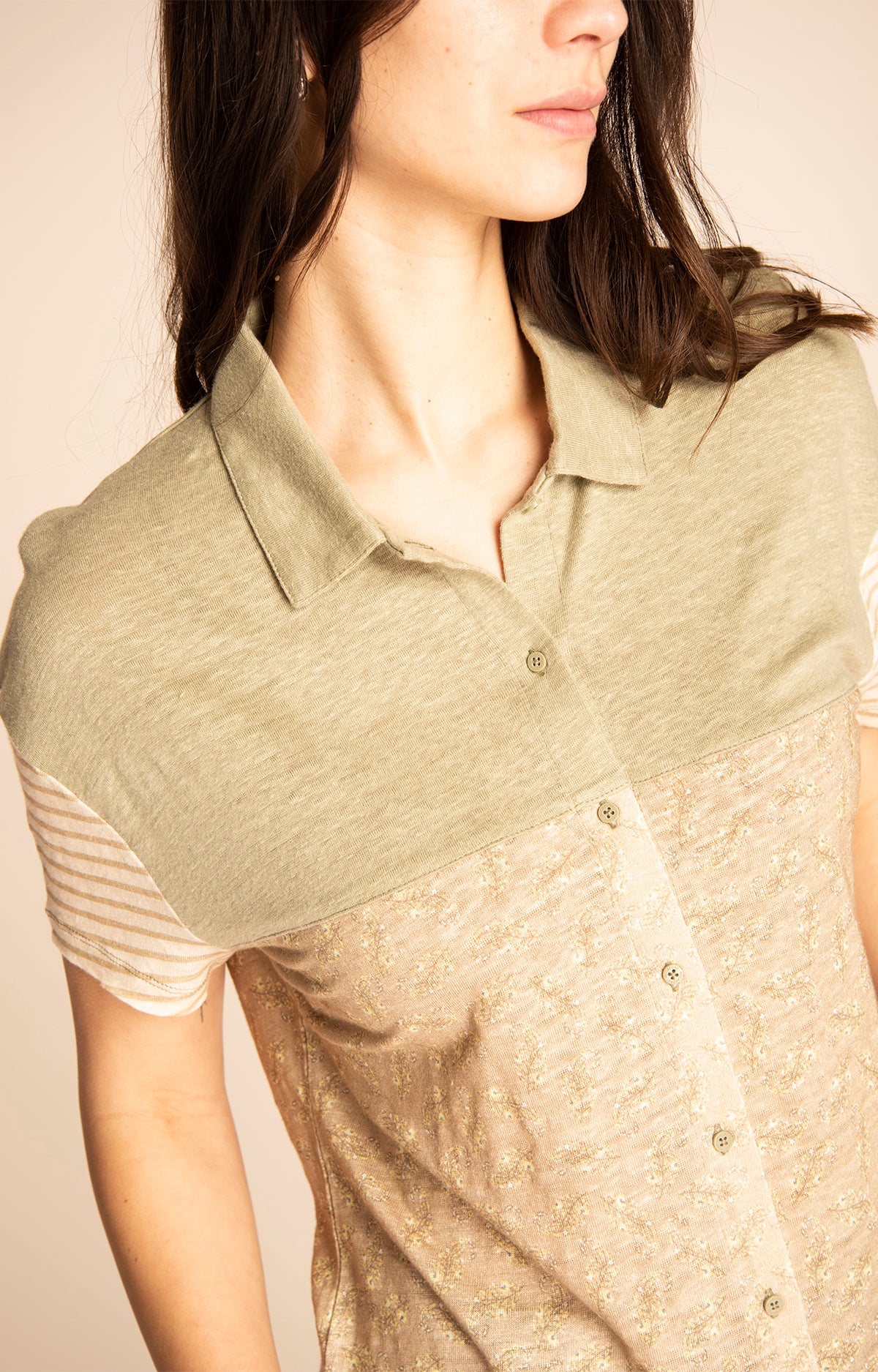 Polera Mujer Tampa Lino Orgánico