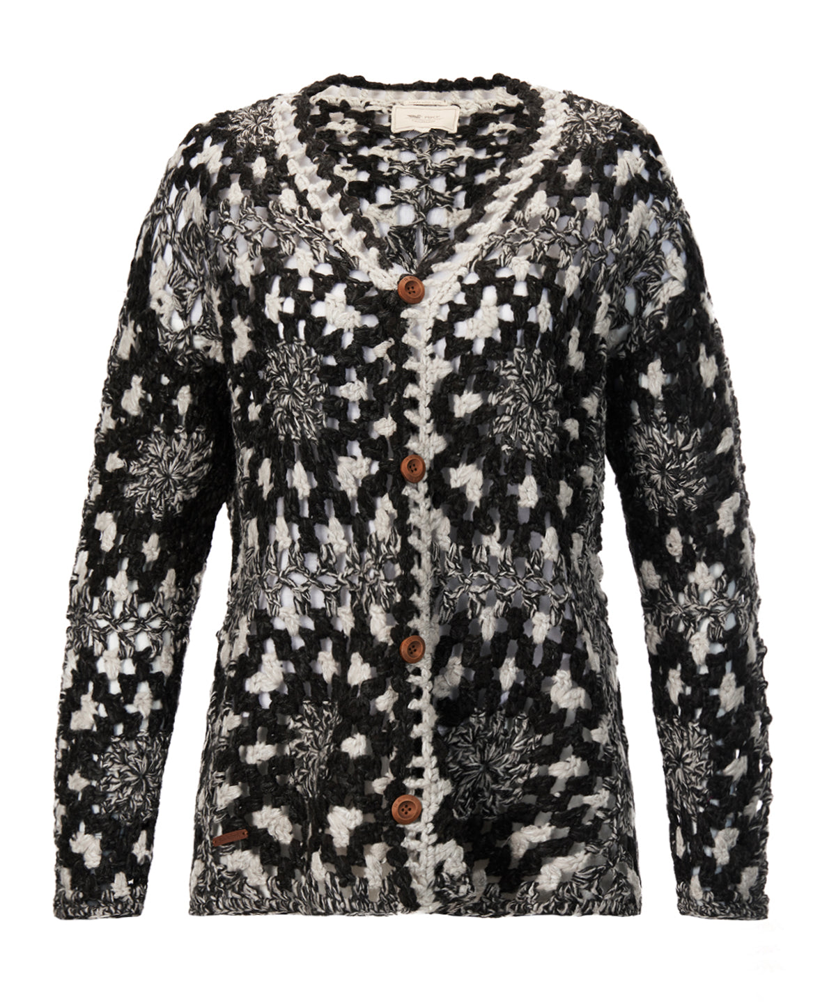 Sweater Algodón Orgánico Mujer Atrani Gris Oscuro Rockford