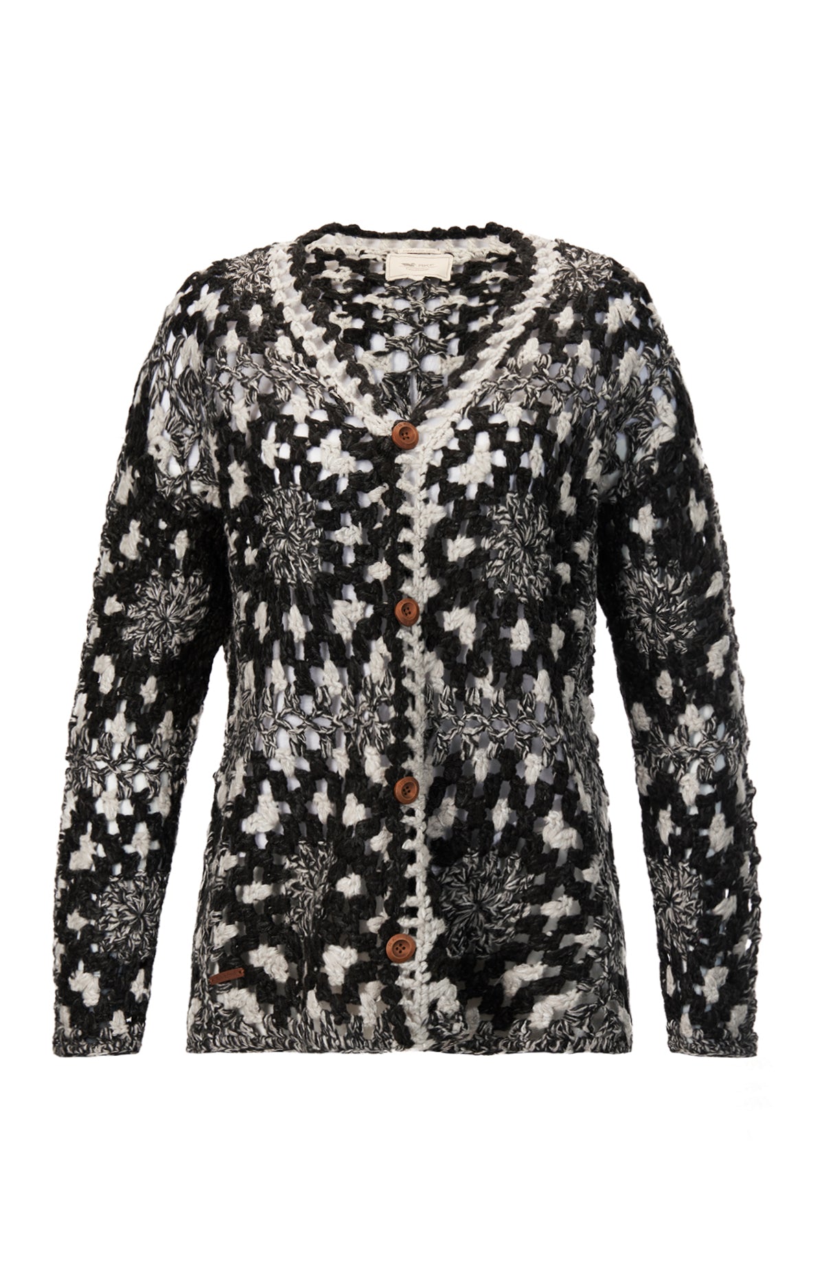 Sweater Algodón Orgánico Mujer Atrani Gris Oscuro Rockford