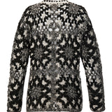 Sweater Algodón Orgánico Mujer Atrani Gris Oscuro Rockford