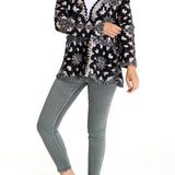 Sweater Algodón Orgánico Mujer Atrani Gris Oscuro Rockford