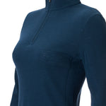 Primera Capa Mujer Merino Azul Rockford