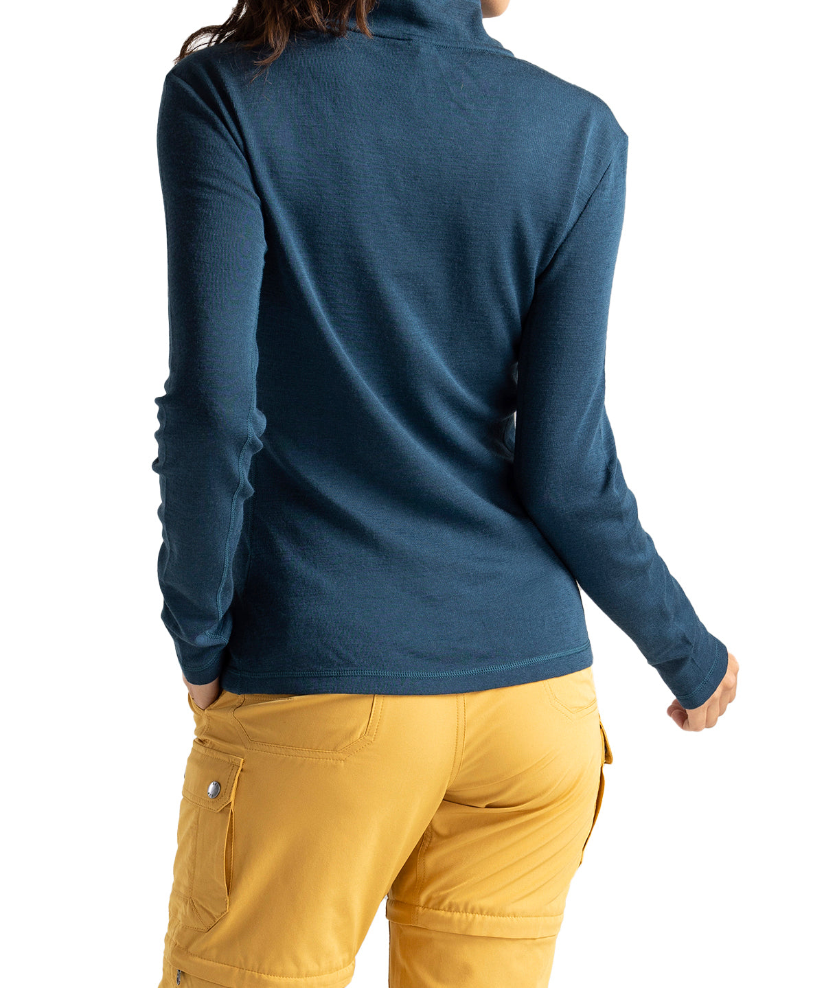 Primera Capa Mujer Merino Azul Rockford