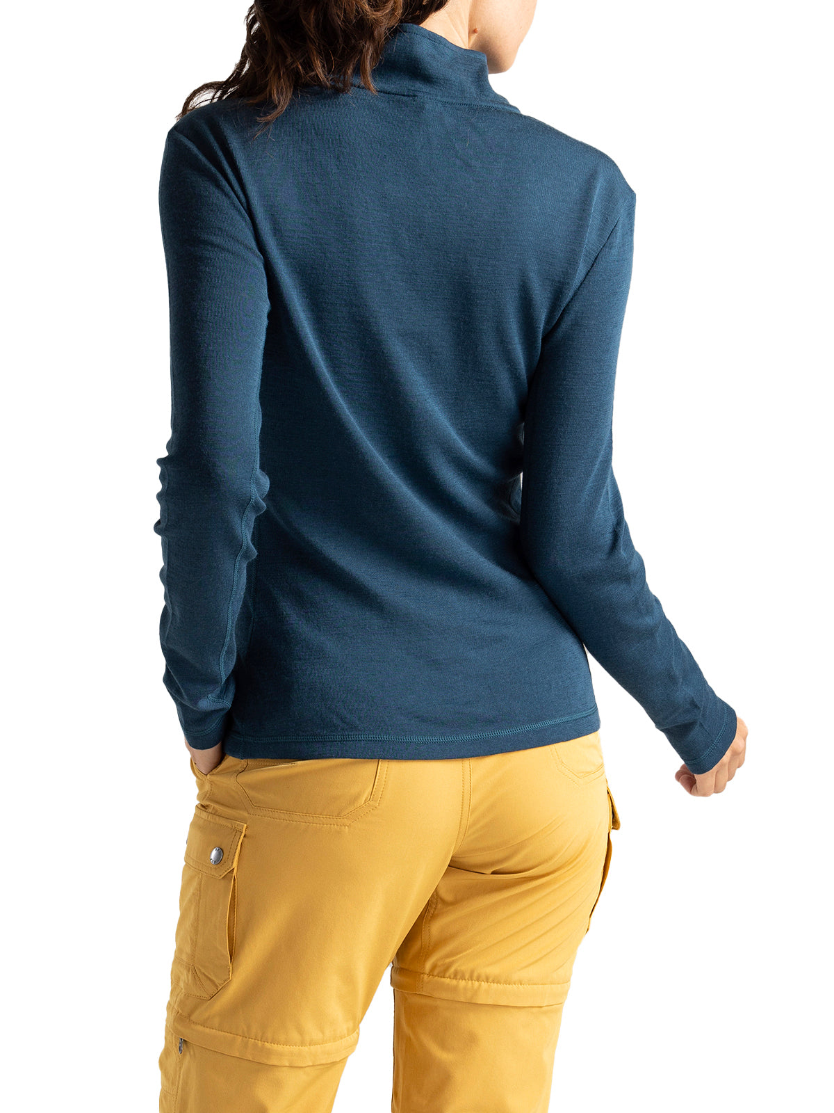 Primera Capa Mujer Merino Azul Rockford
