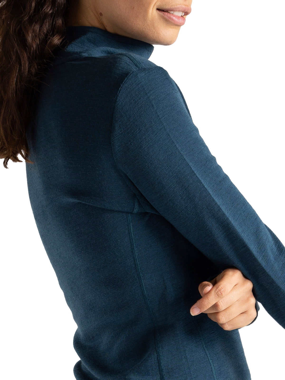 Primera Capa Mujer Merino Azul Rockford