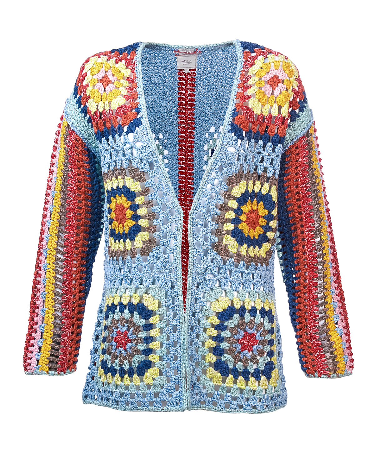 Sweater Algodón Orgánico Mujer Positano Celeste Rockford