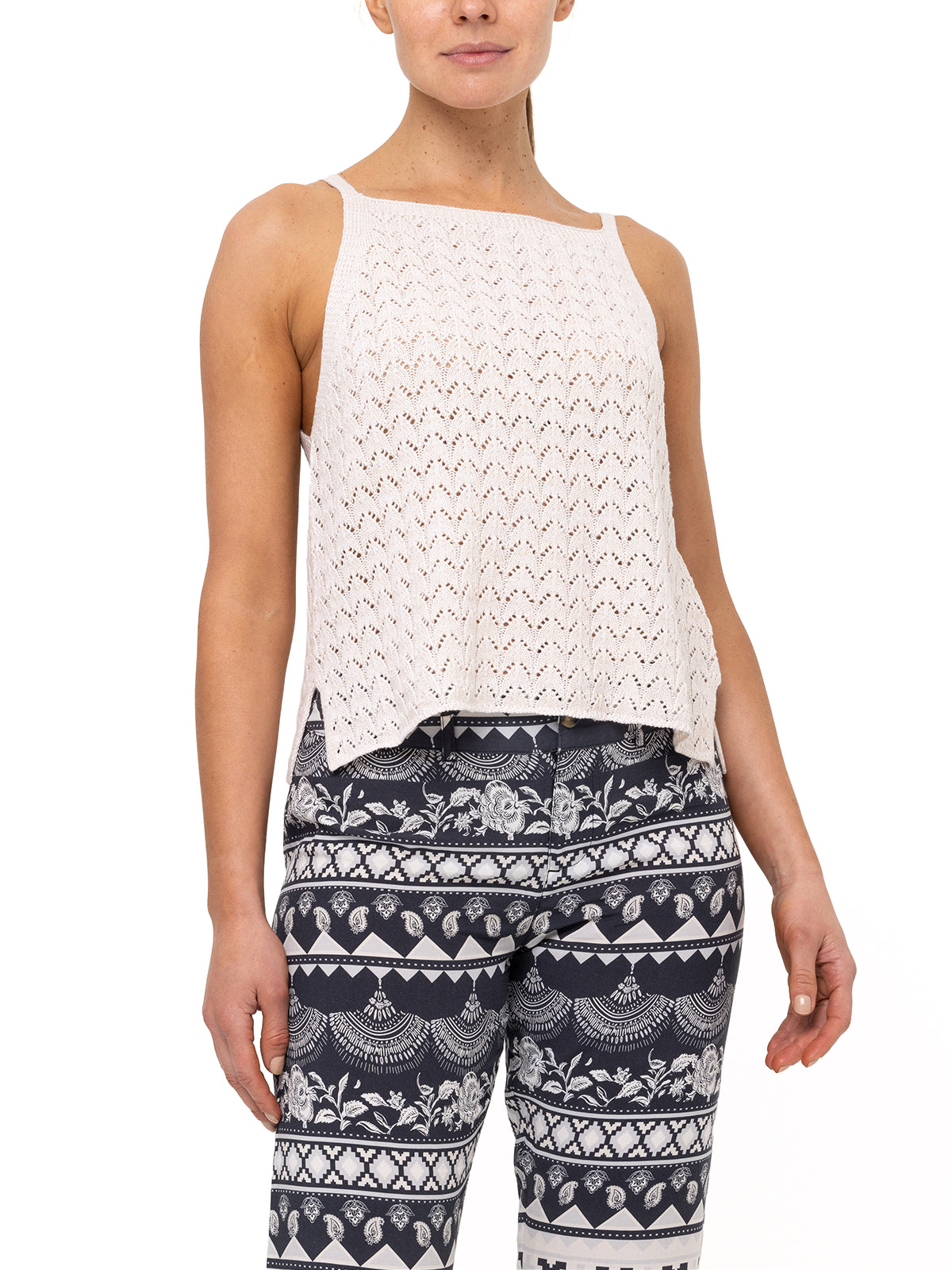 Polera Algodón Orgánico Mujer Blas Arena Rockford