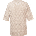 Polera Algodón Orgánico Mujer Caicos Beige Rockford
