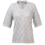 Polera Algodón Orgánico Mujer Caicos Gris Rockford