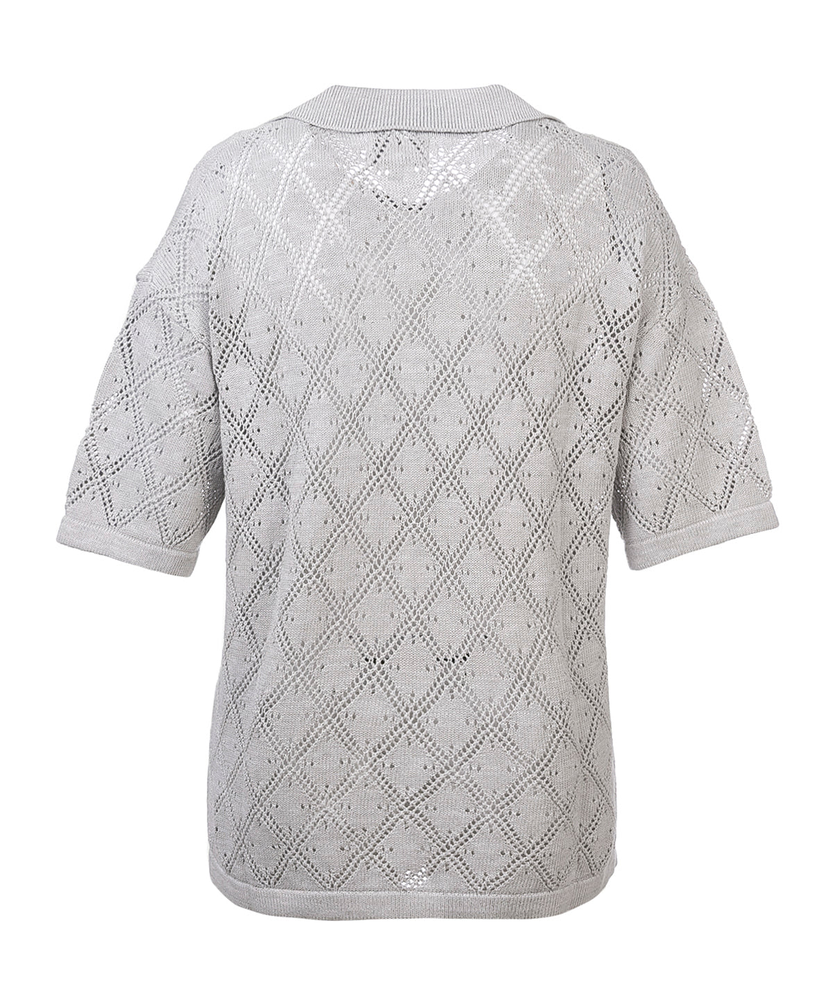 Polera Algodón Orgánico Mujer Caicos Gris Rockford