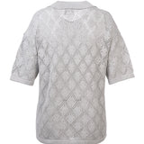 Polera Algodón Orgánico Mujer Caicos Gris Rockford
