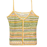 Polera Algodón Orgánico Mujer Varadero Amarillo Rockford