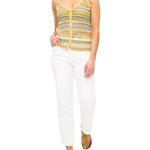 Polera Algodón Orgánico Mujer Varadero Amarillo Rockford