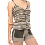 Polera Algodón Orgánico Mujer Varadero Oliva Rockford