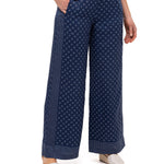 Pantalón Tencel Mujer Nazaire Azul Rockford