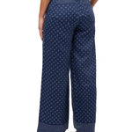 Pantalón Tencel Mujer Nazaire Azul Rockford