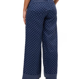 Pantalón Tencel Mujer Nazaire Azul Rockford