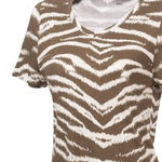 Polera Algodón Orgánico Mujer Creta Beige Rockford