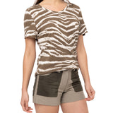 Polera Algodón Orgánico Mujer Creta Beige Rockford