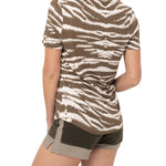 Polera Algodón Orgánico Mujer Creta Beige Rockford