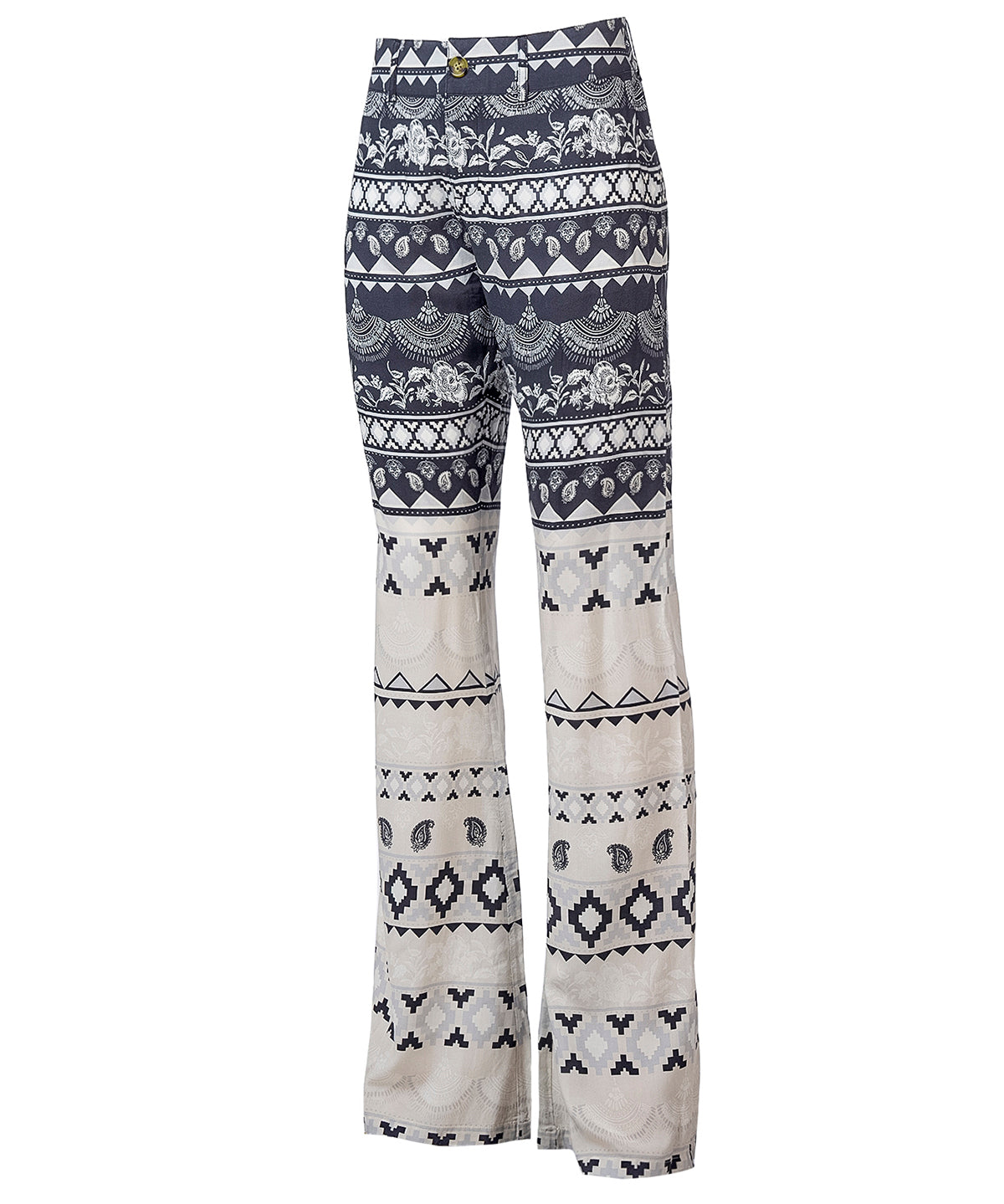 Pantalón Rayón Mujer Naussac Negro Rockford