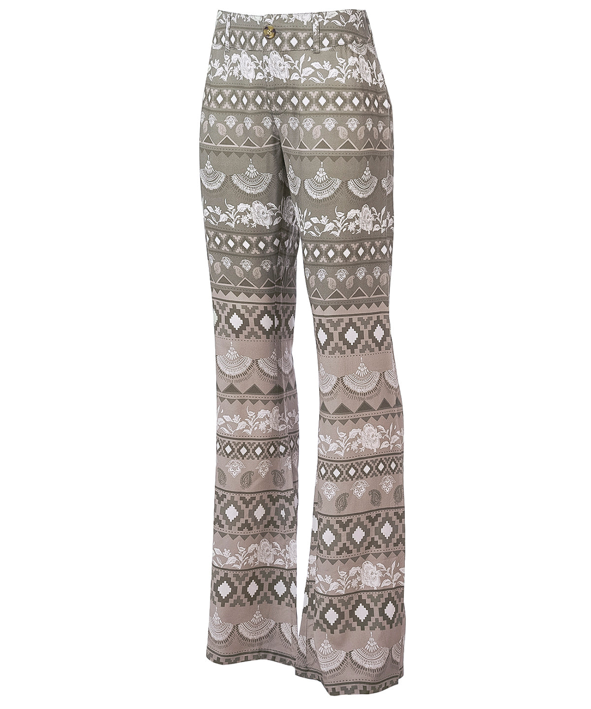 Pantalón Rayón Mujer Naussac Oliva Rockford