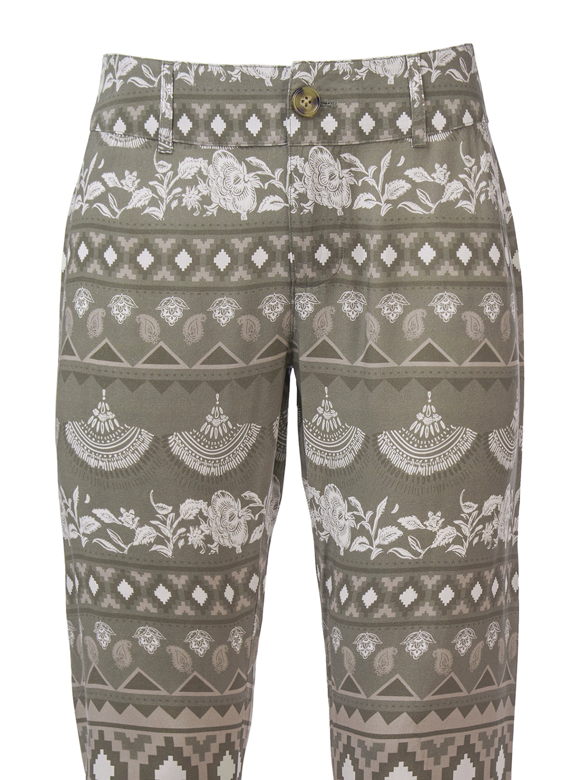Pantalón Rayón Mujer Naussac Oliva Rockford