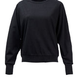 Polerón Algodón Orgánico Mujer Anara Negro Rockford