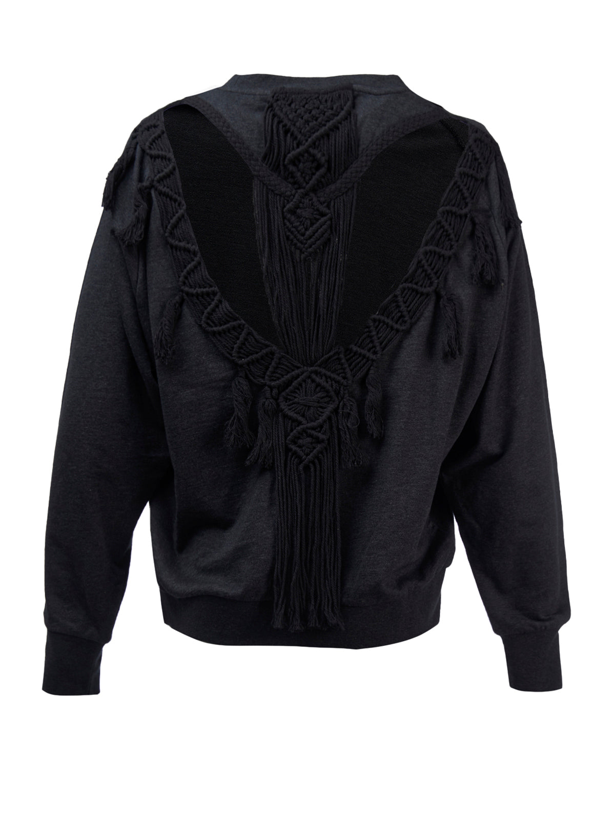 Polerón Algodón Orgánico Mujer Anara Negro Rockford