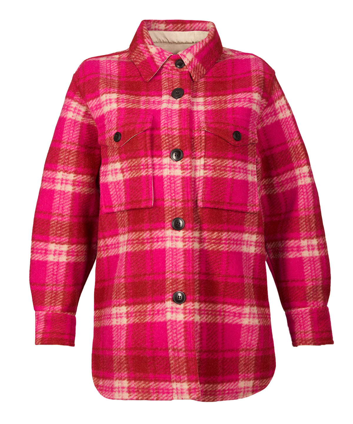 Chaqueta Lana Mujer Begonia Rosado Rockford