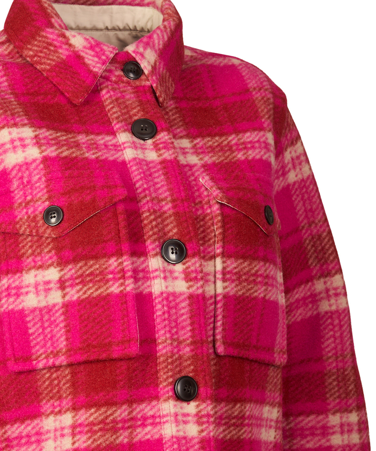Chaqueta Lana Mujer Begonia Rosado Rockford
