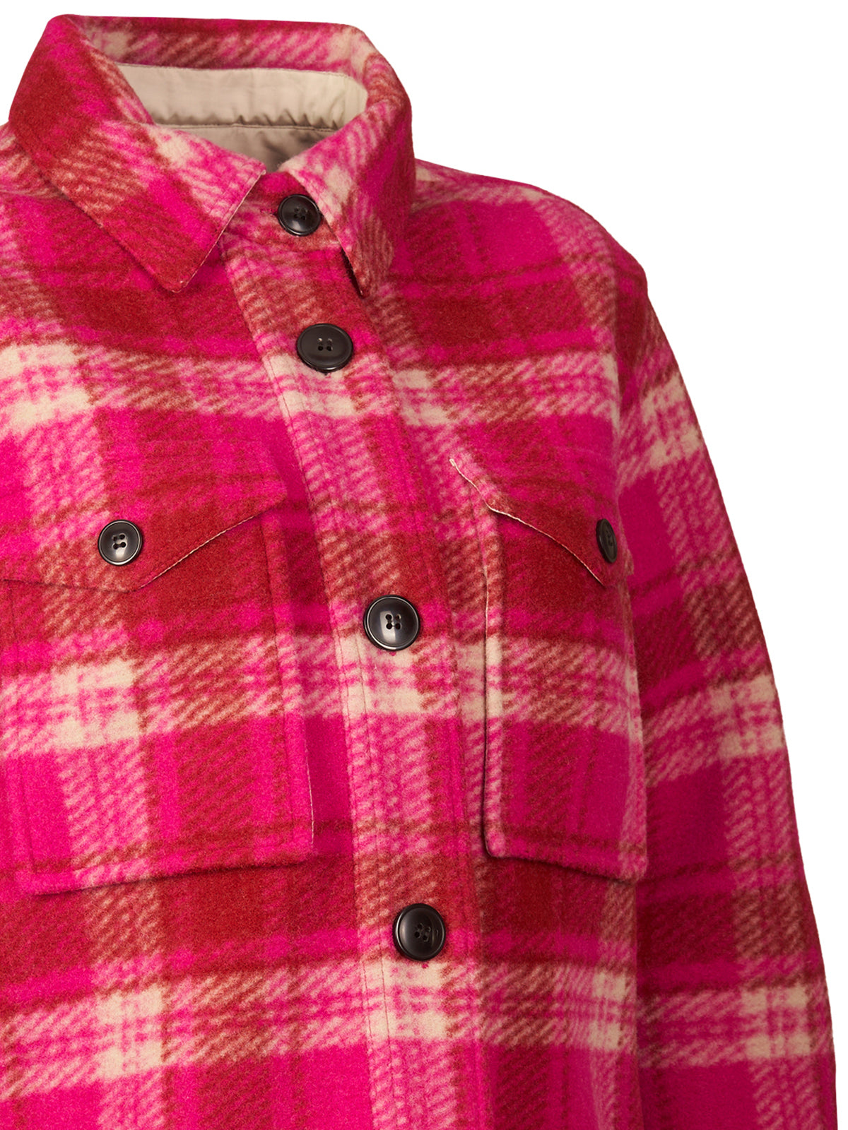 Chaqueta Lana Mujer Begonia Rosado Rockford
