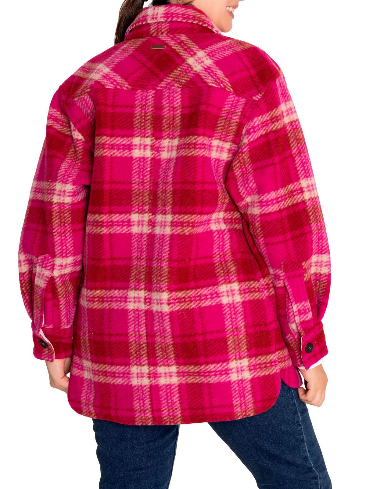 Chaqueta Lana Mujer Begonia Rosado Rockford