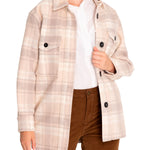 Chaqueta Lana Mujer Begonia Beige/Crudo Rockford
