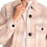 Chaqueta Lana Mujer Begonia Beige/Crudo Rockford