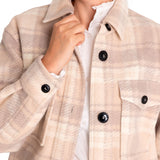 Chaqueta Lana Mujer Begonia Beige/Crudo Rockford