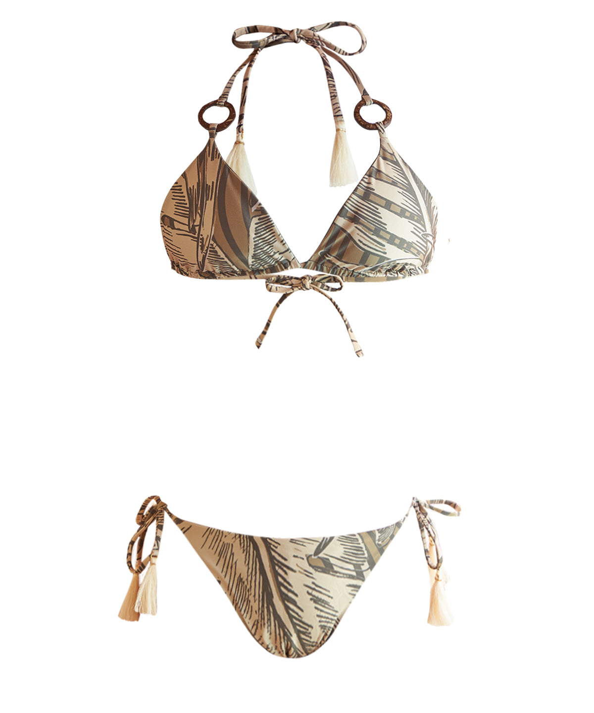 Bikini Fibras Recicladas Mujer Nuquí Verde Rockford