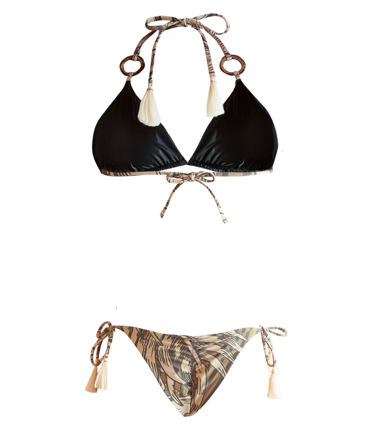Bikini Fibras Recicladas Mujer Nuquí Verde Rockford