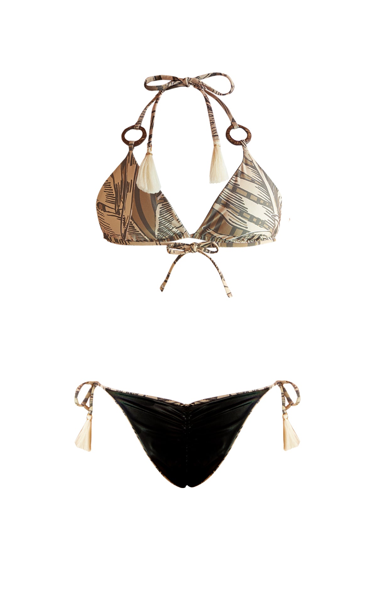 Bikini Fibras Recicladas Mujer Nuquí Verde Rockford