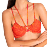 Bikini Fibras Recicladas Mujer Cartagena Naranjo Rockford