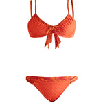 Bikini Fibras Recicladas Mujer Cartagena Naranjo Rockford