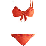 Bikini Fibras Recicladas Mujer Cartagena Naranjo Rockford