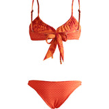 Bikini Fibras Recicladas Mujer Cartagena Naranjo Rockford