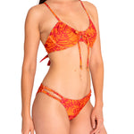 Bikini Fibras Recicladas Mujer Cartagena Naranjo Rockford
