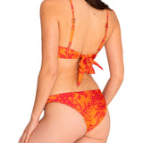 Bikini Fibras Recicladas Mujer Cartagena Naranjo Rockford