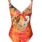 Traje De Baño Fibras Recicladas Mujer Santa Marta Naranjo Rockford