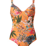 Traje De Baño Fibras Recicladas Mujer Santa Marta Naranjo Rockford