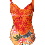 Traje De Baño Fibras Recicladas Mujer Santa Marta Naranjo Rockford