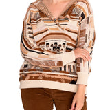 Sweater Algodón Orgánico Mujer Magnolia Blanco Rockford