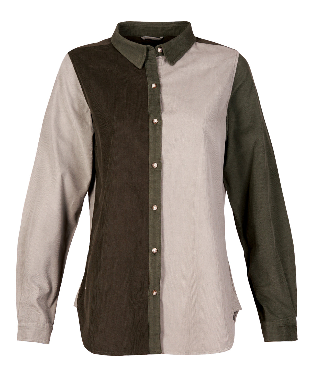 Blusa Algodón Orgánico Mujer Nora Verde Rockford